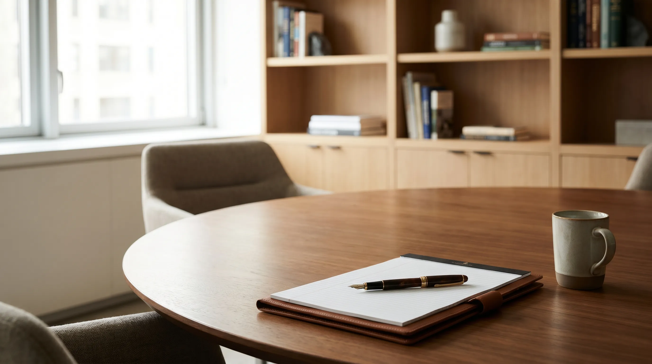 Professional personal injury attorney consulting with a client in a Pawtucket, RI law office