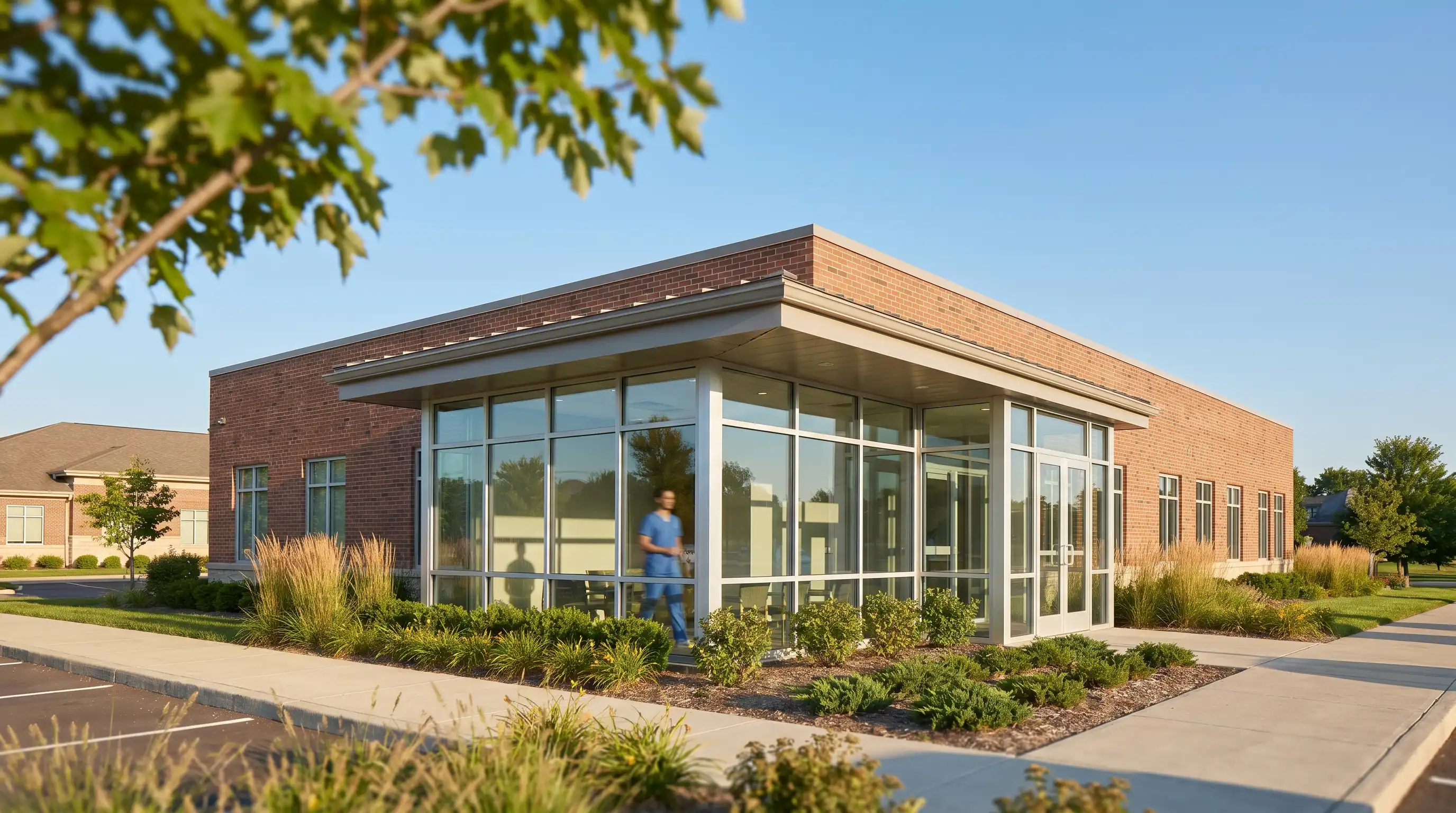 Dental professional in modern operatory serving a patient at a Grand Forks, ND dental practice
