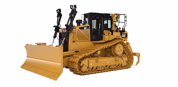 Trator de Esteiras Caterpillar D6T XL com ripper,Trator de esteiras de médio porte e alta confiabilidade e performance e produtividade, com ripper, equipada com lâmina tipo SU. Indicado para atividades de produção e construção em geral, manutenção de rodovias, infraestrutura, terraplenagem, pedreiras e setor agrícola e florestal.