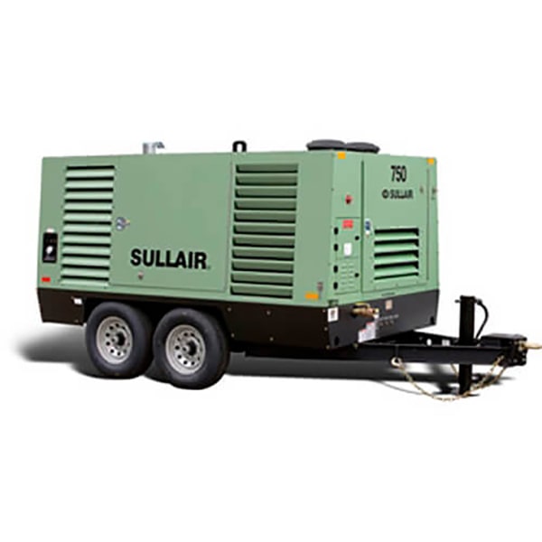 Compressor de Ar Parafuso Sullair 750 Q