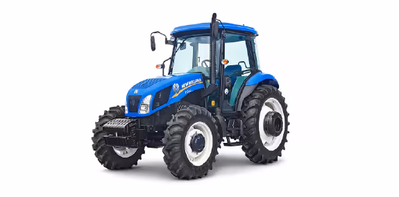 Trator Agrícola de Pneus com Plaina Traseira New Holland TL5 100
