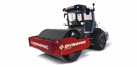 Rolo Compactador Liso Dynapac com Kit Pé de Carneiro CA30D