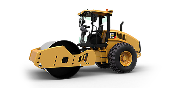 Rolo compactador vibratório liso Caterpillar CS10GC