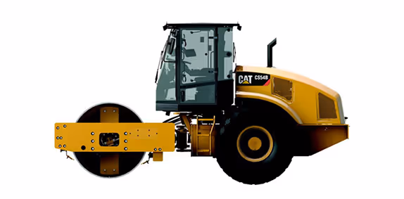 Rolo Compactador Liso Caterpillar CS54