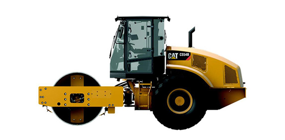 Rolo Compactador Liso Caterpillar CS54