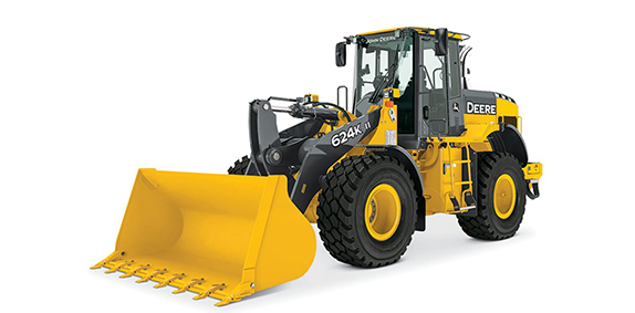 Pá Carregadeira Bagaço de Cana John Deere 624K-II