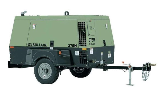 Compressor de Ar Parafuso Sullair 375 QHT