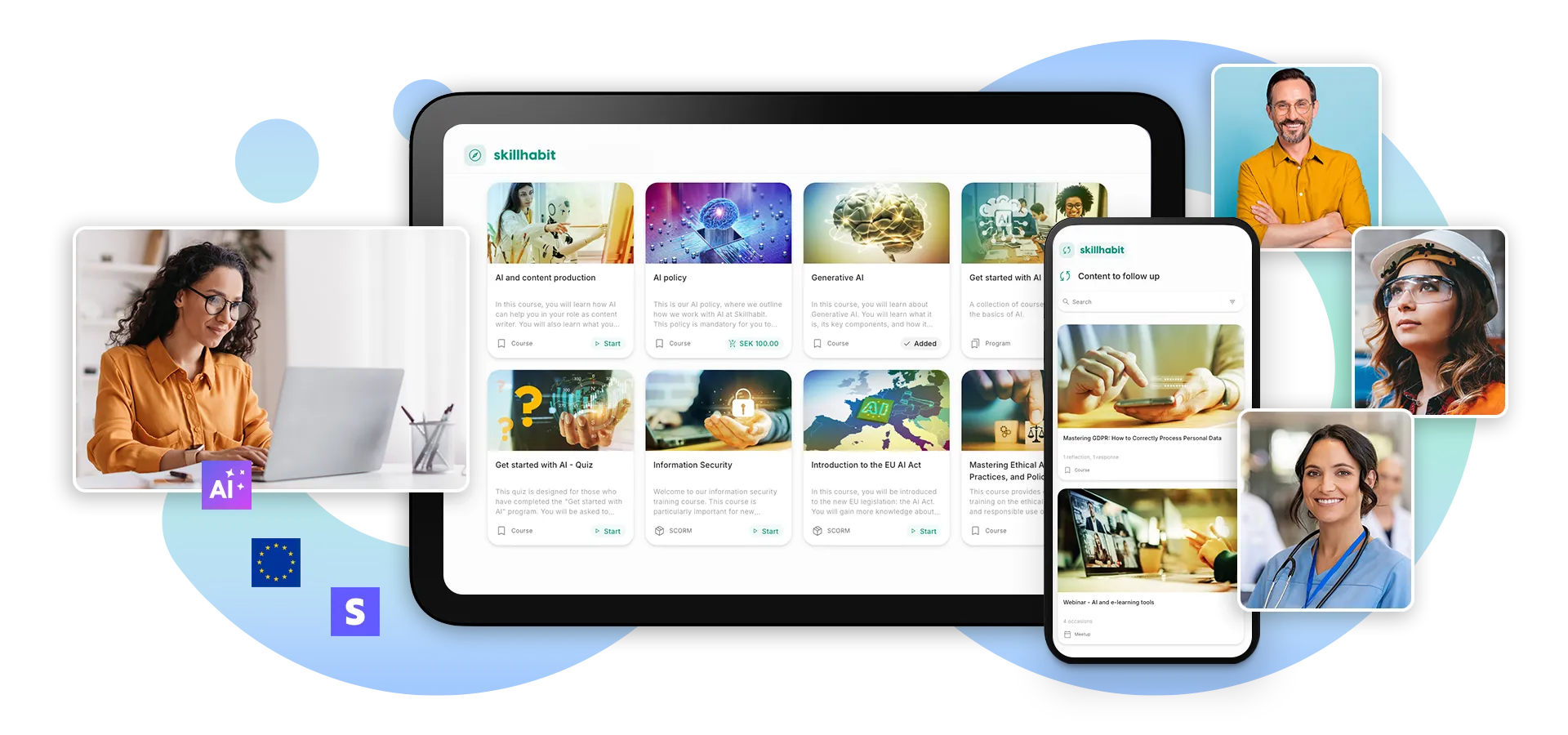 desktop and mobile devices