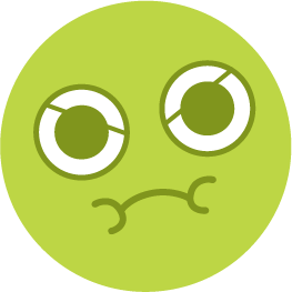 disgusted emotion face