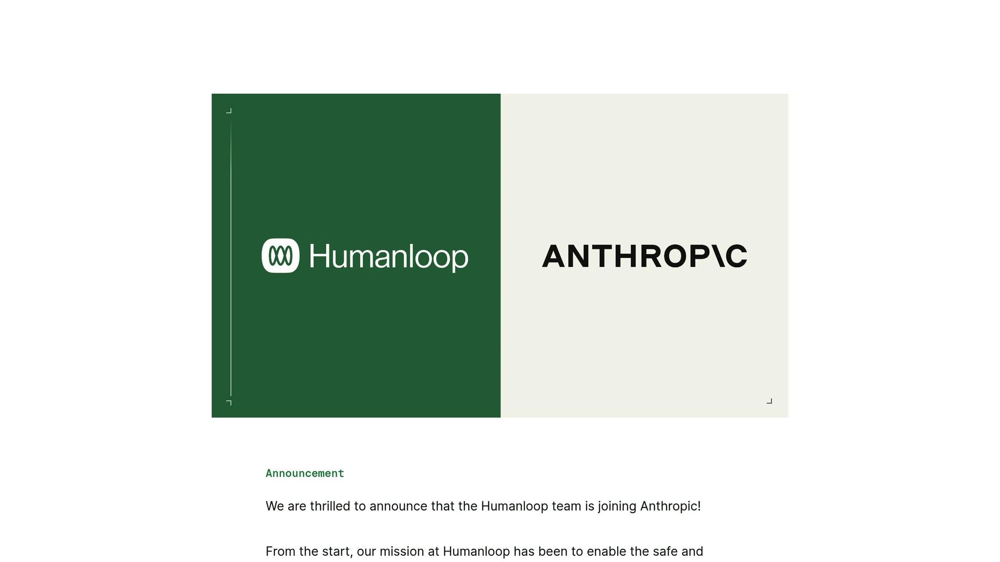 Humanloop