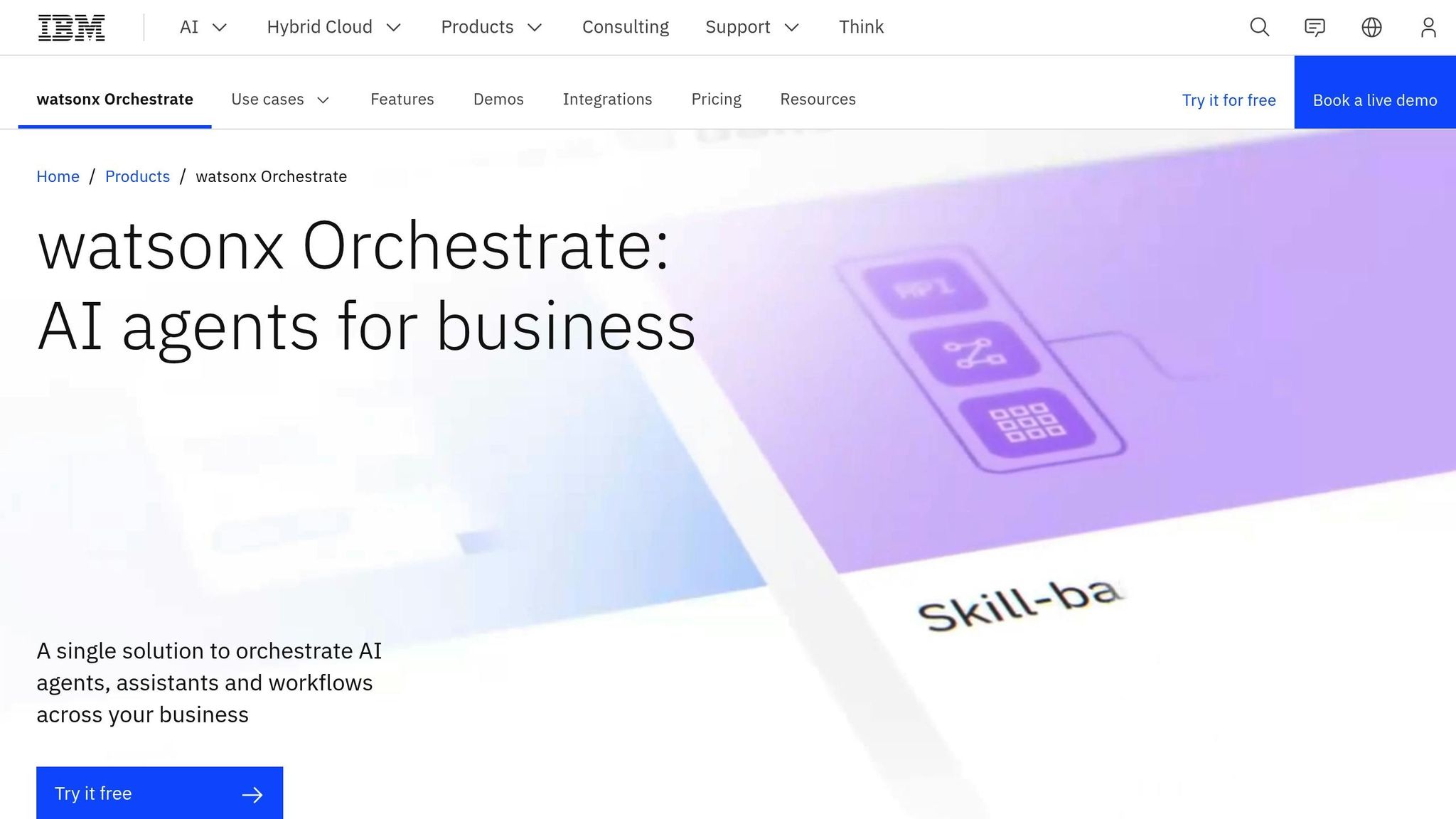 IBM Watson Orchestrate