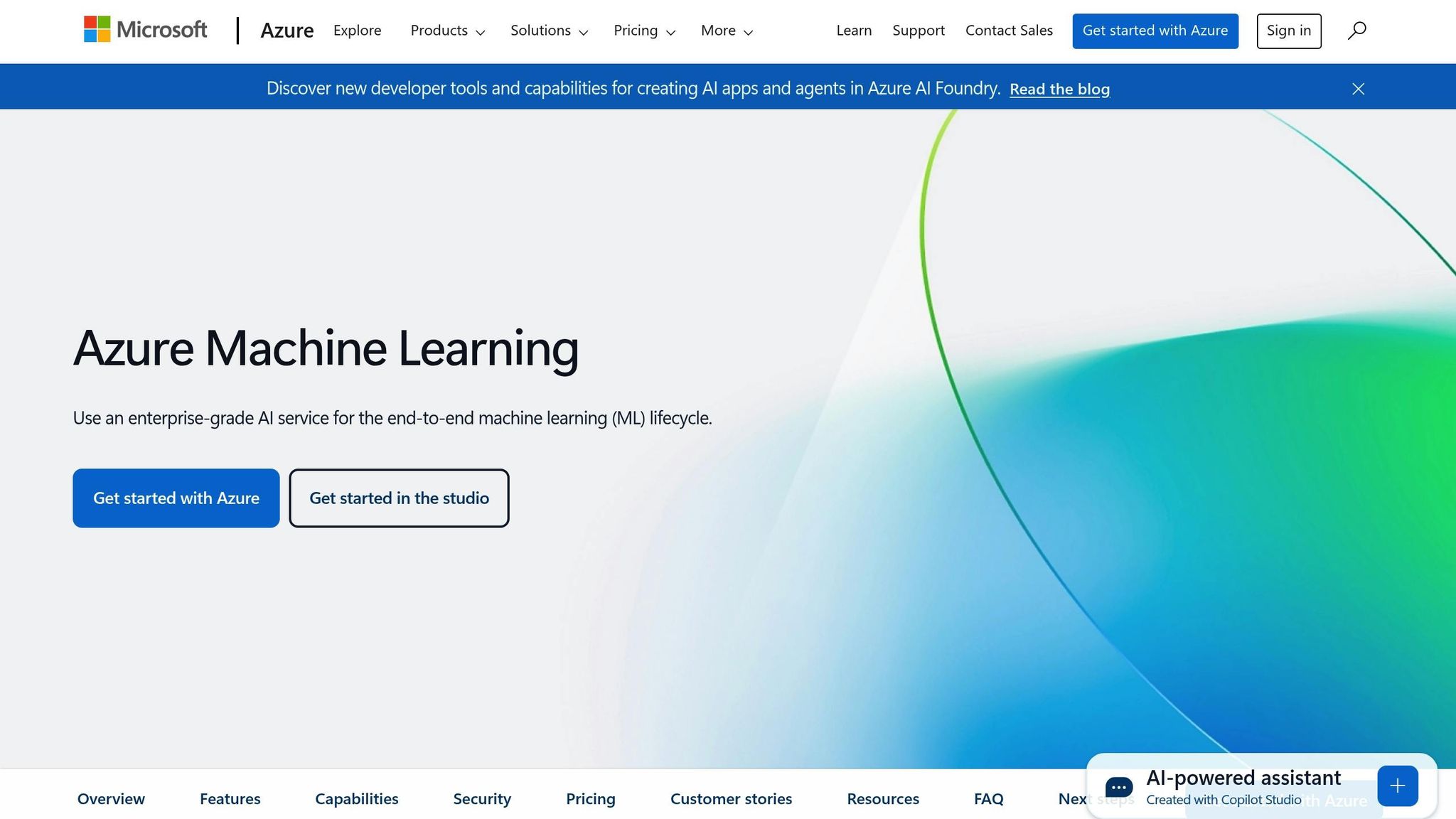 Azure Machine Learning