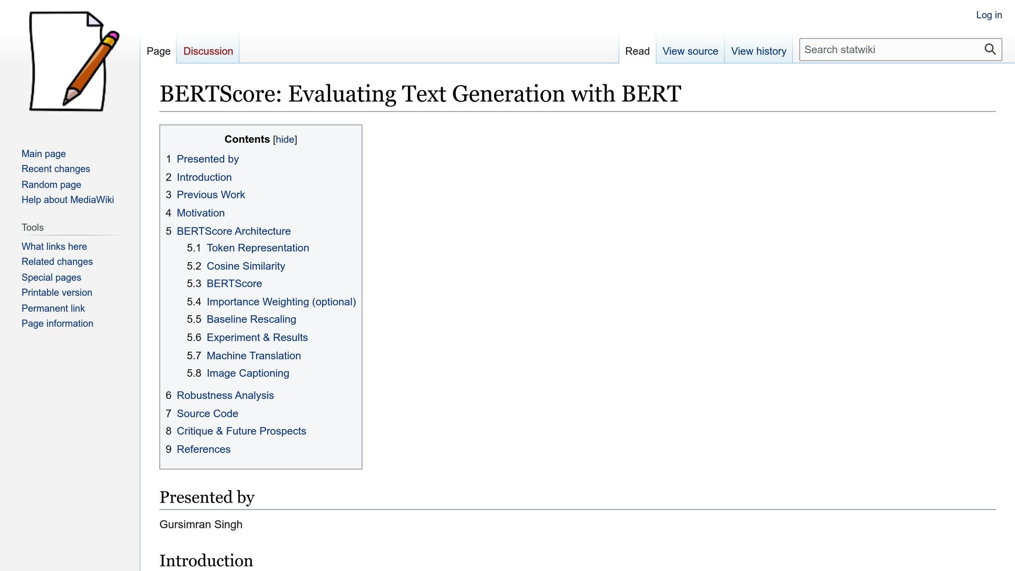 BERTScore