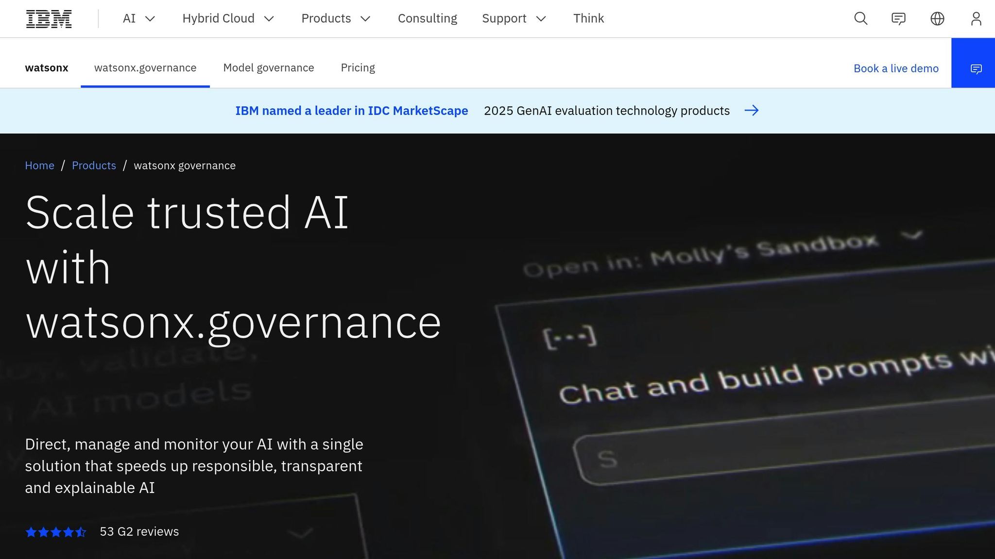 IBM Watsonx.governance