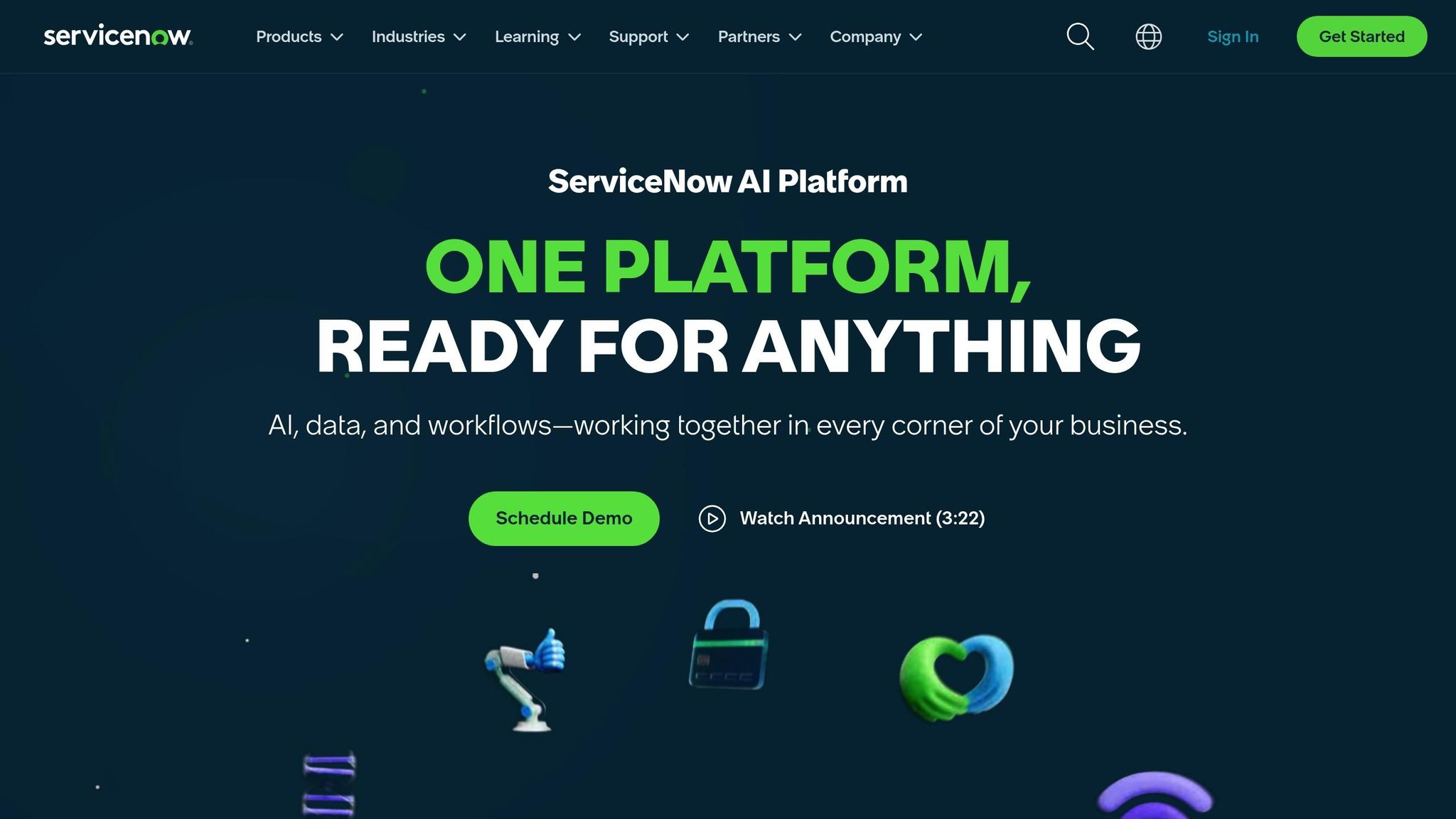 ServiceNow AI Platform