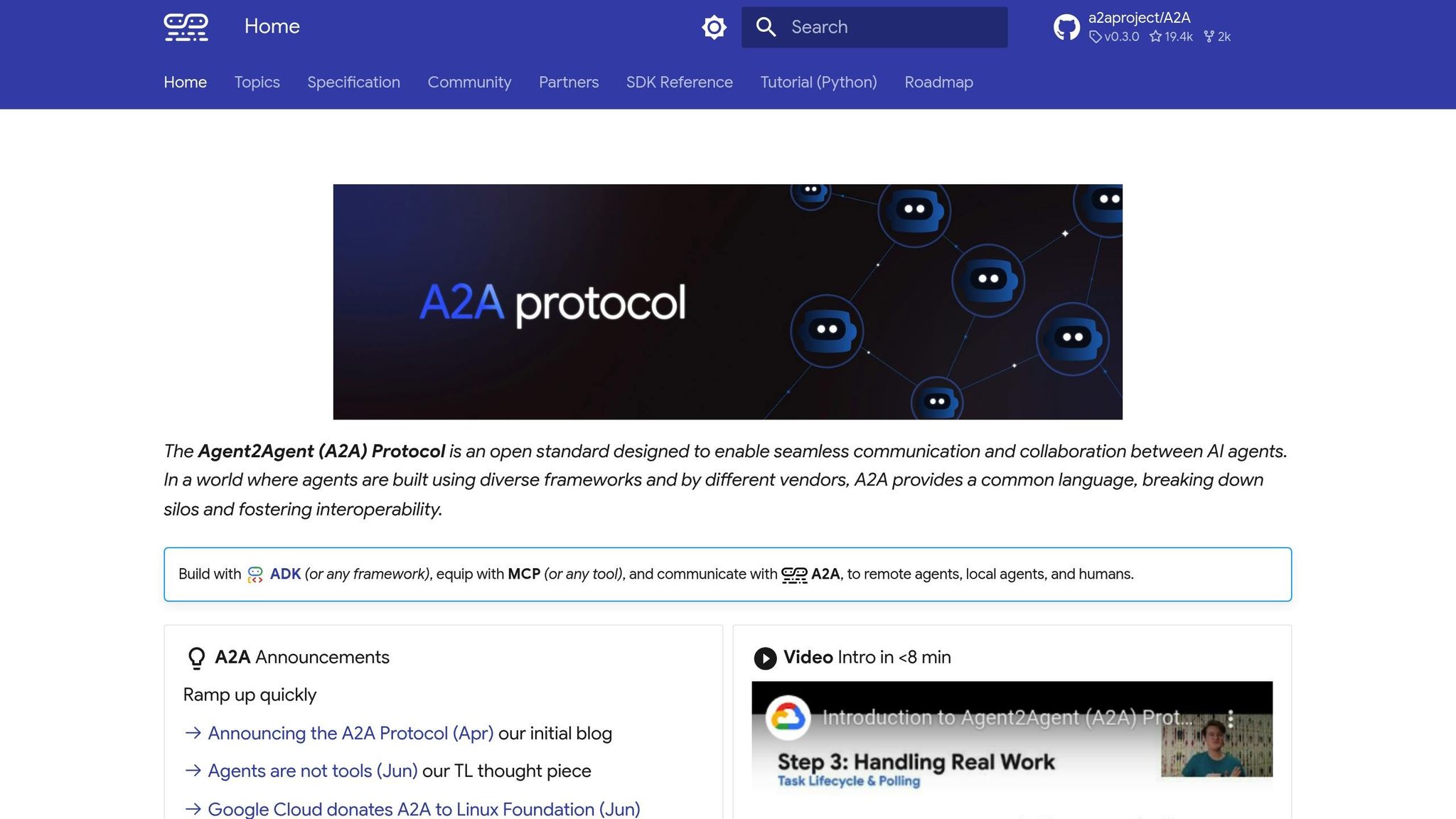 Agent-to-Agent Protocol