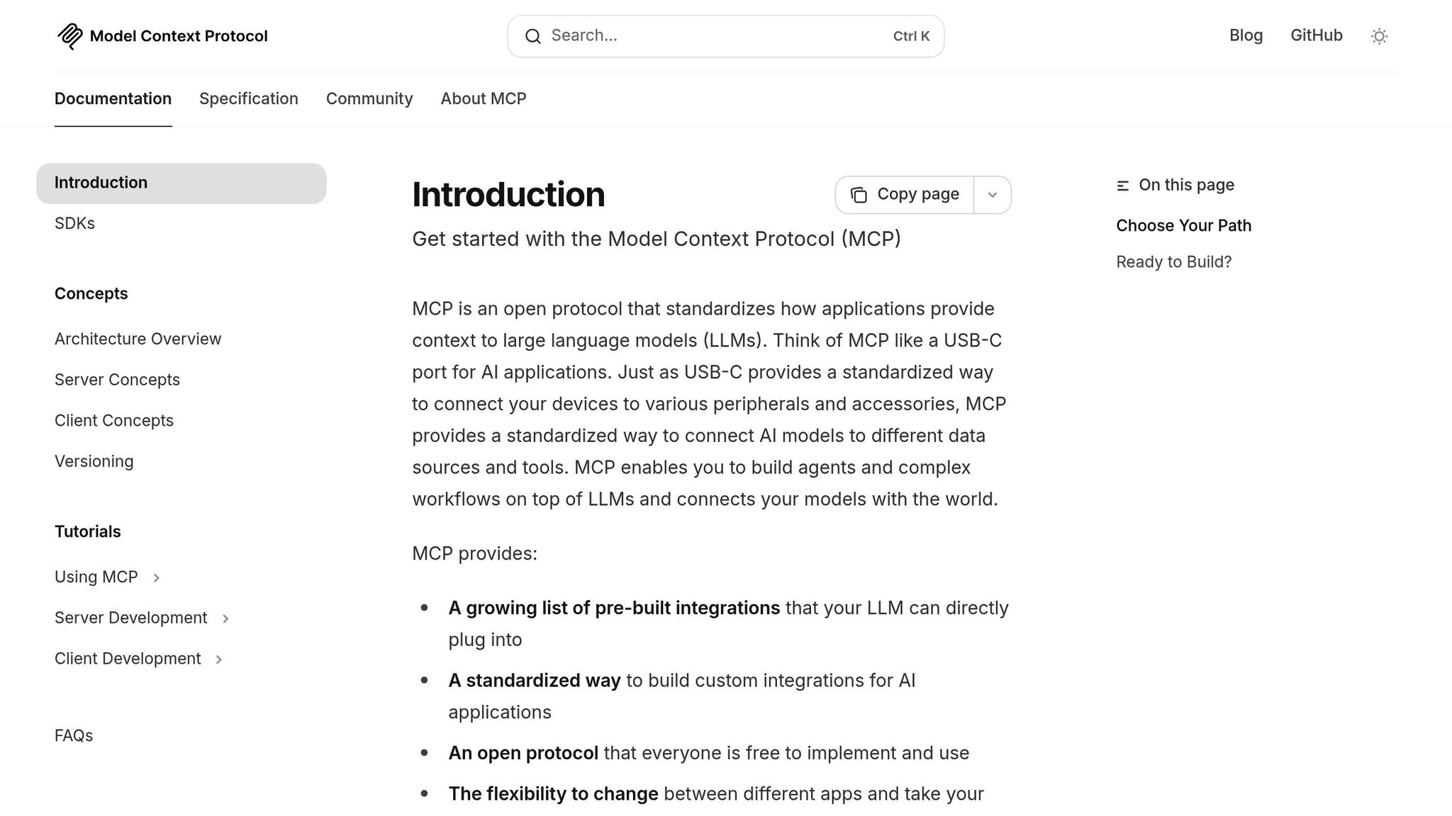 Model Context Protocol