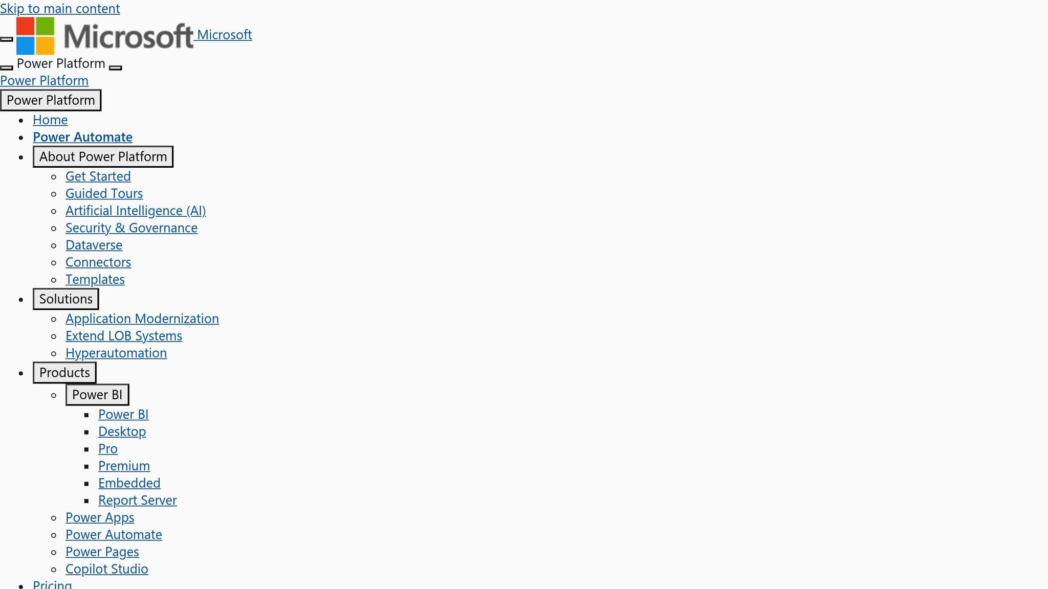Microsoft Power Automate