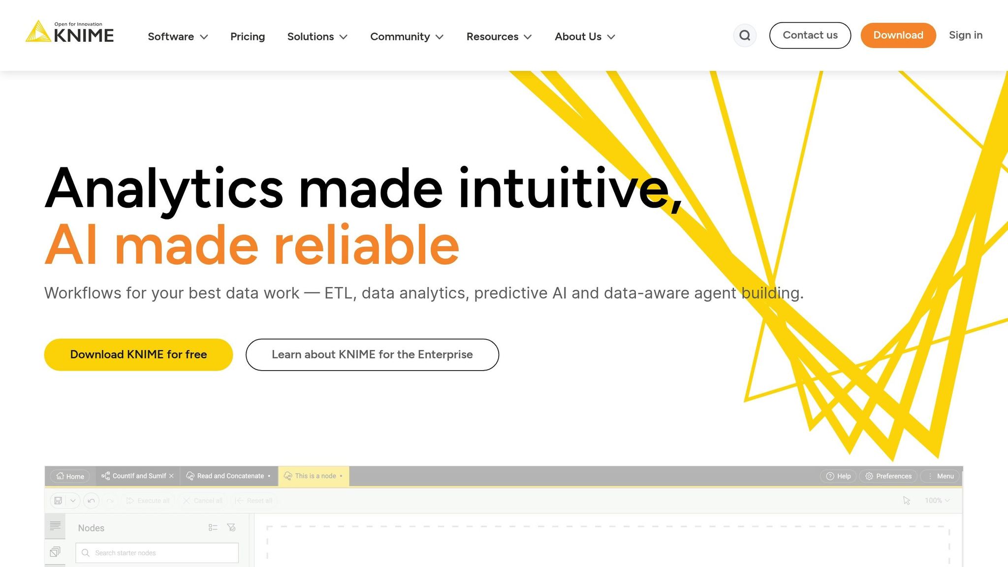 KNIME Analytics Platform