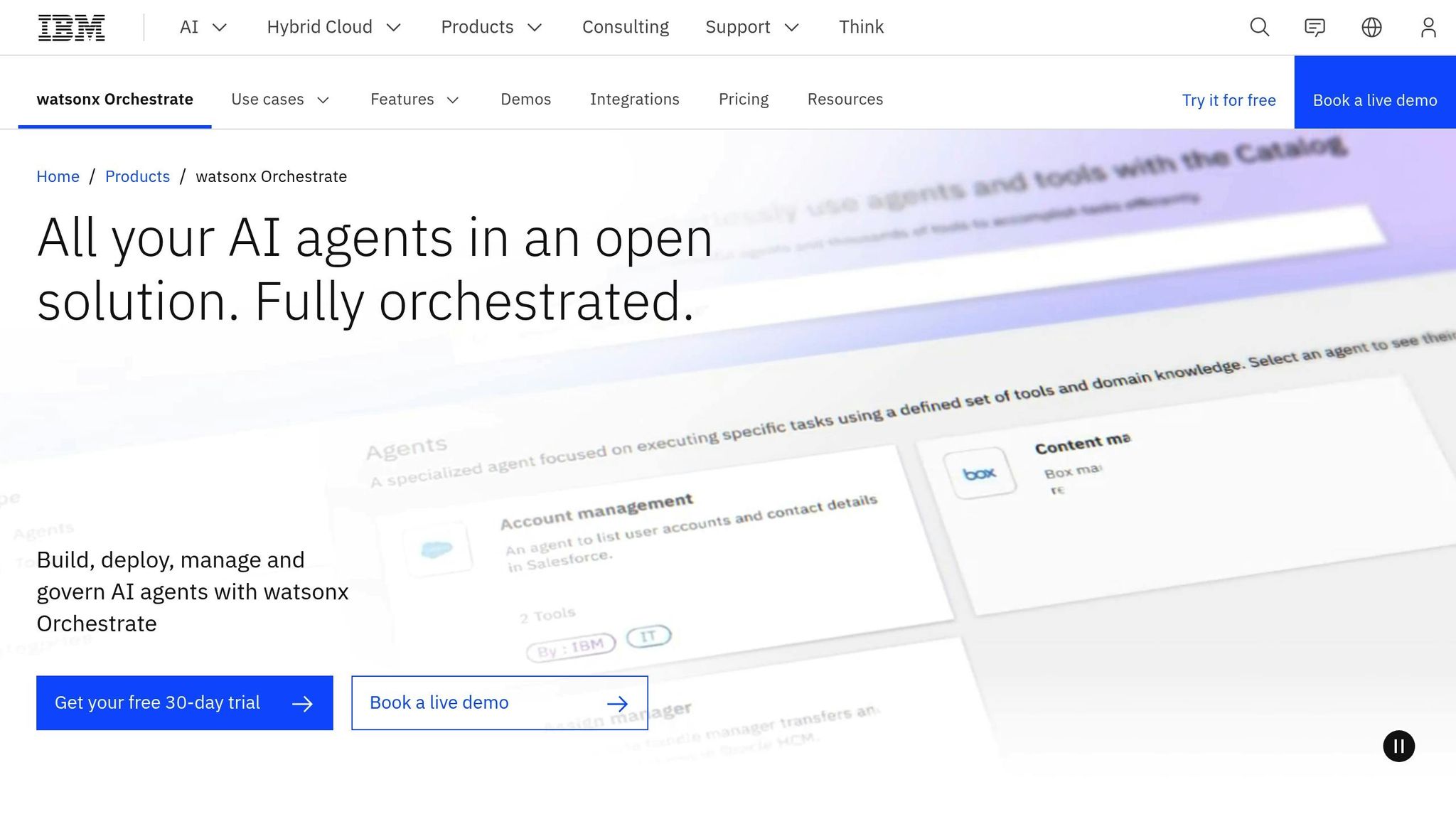 IBM watsonx Orchestrate