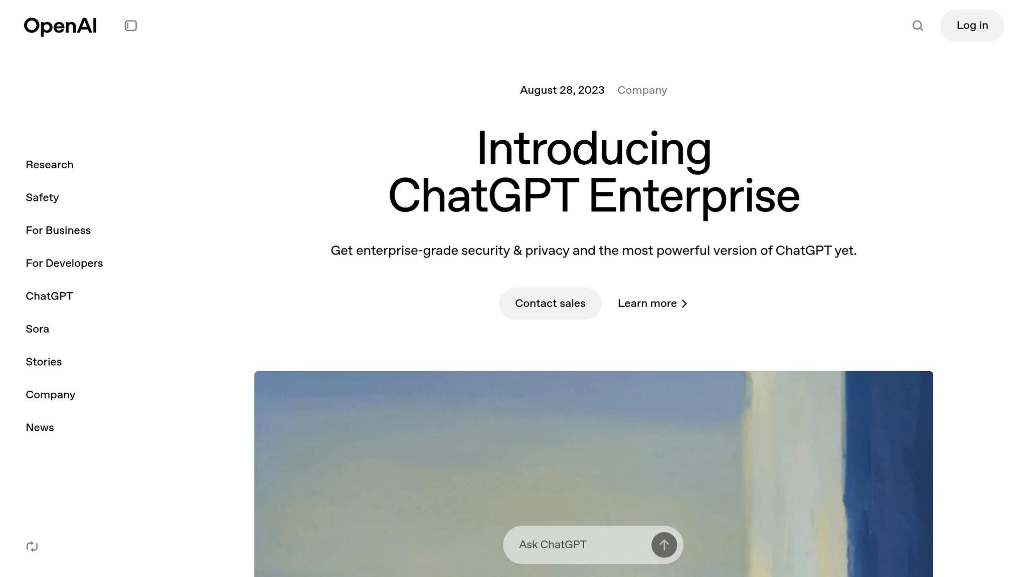 ChatGPT Enterprise