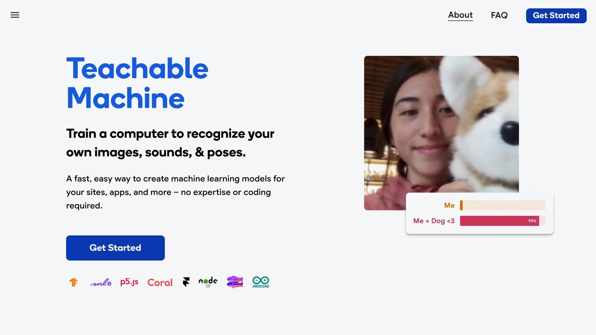 Google Teachable Machine