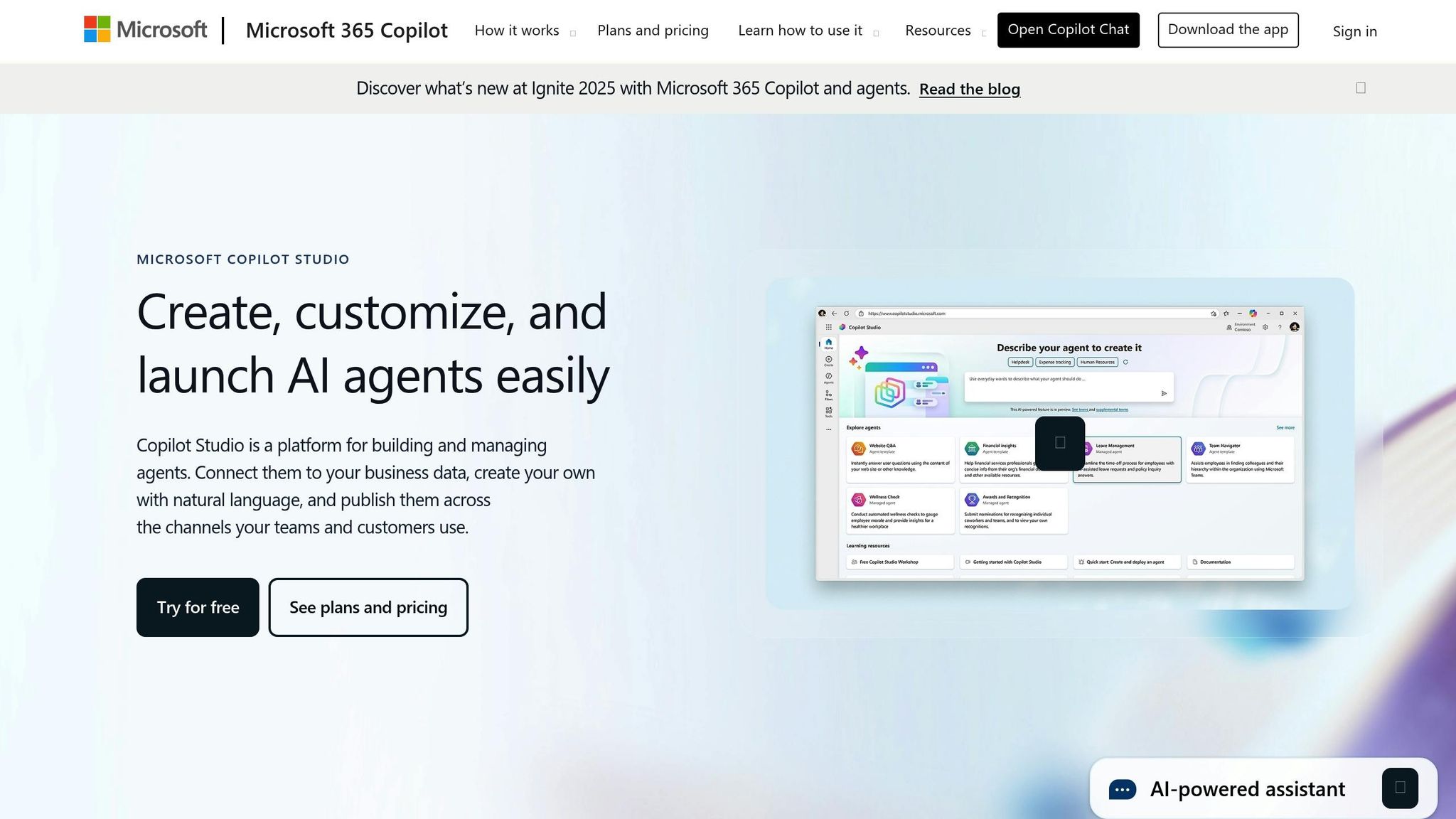 Microsoft Copilot Studio