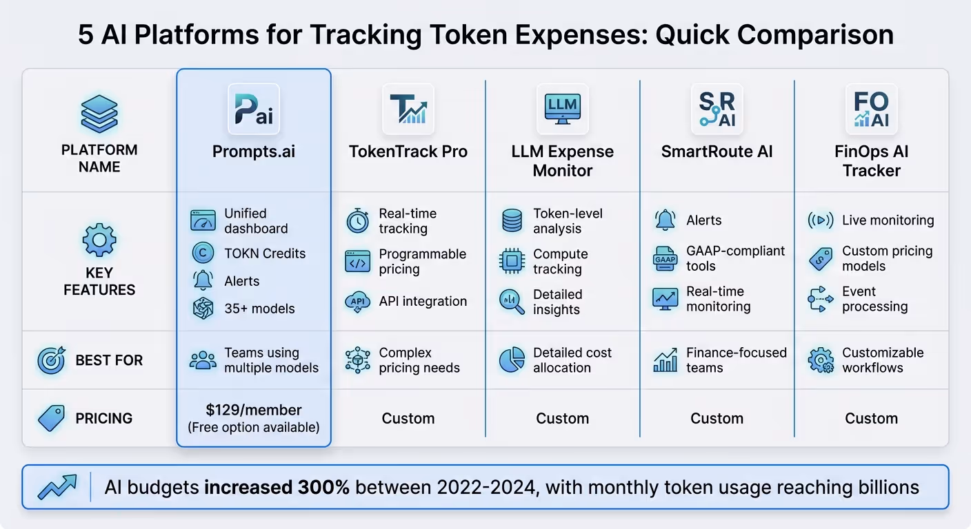 AI Token Tracking Platforms Comparison: Features, Best Use Cases, and Pricing