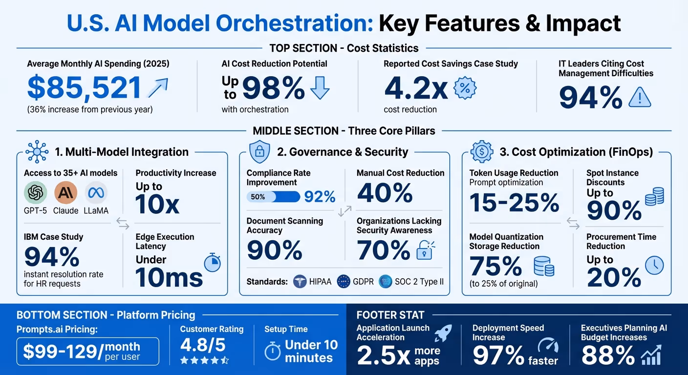 AI Orchestration Platform Features and Cost Savings Statistics