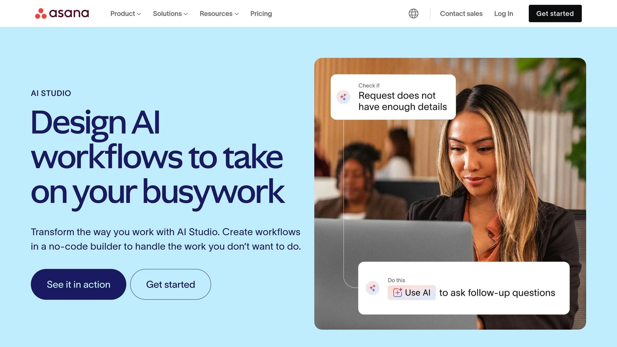 Asana AI Studio