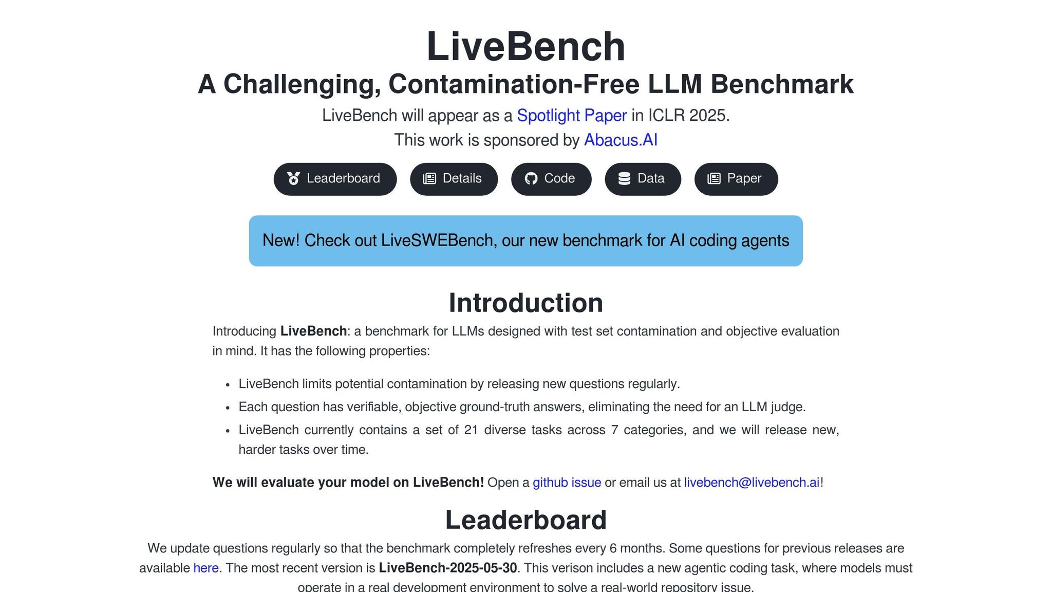 LiveBench