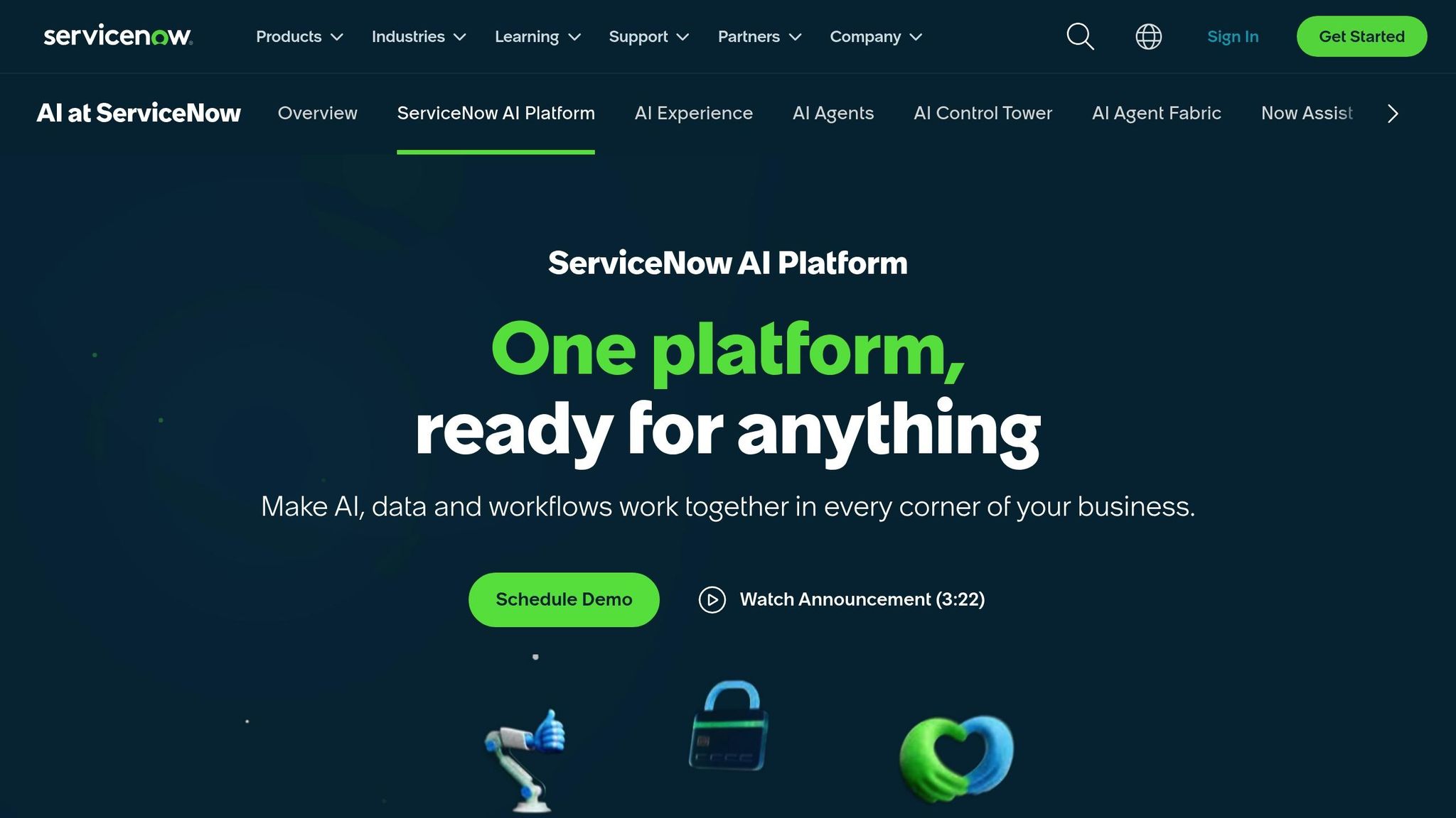 ServiceNow AI Platform
