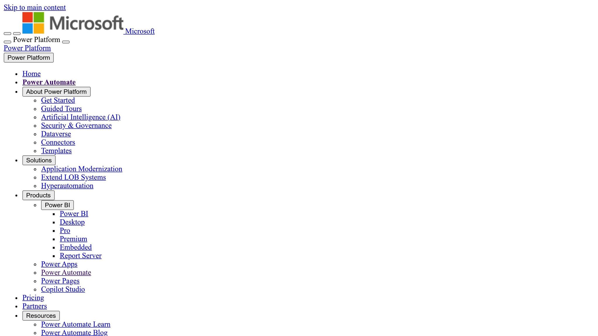 Microsoft Power Automate