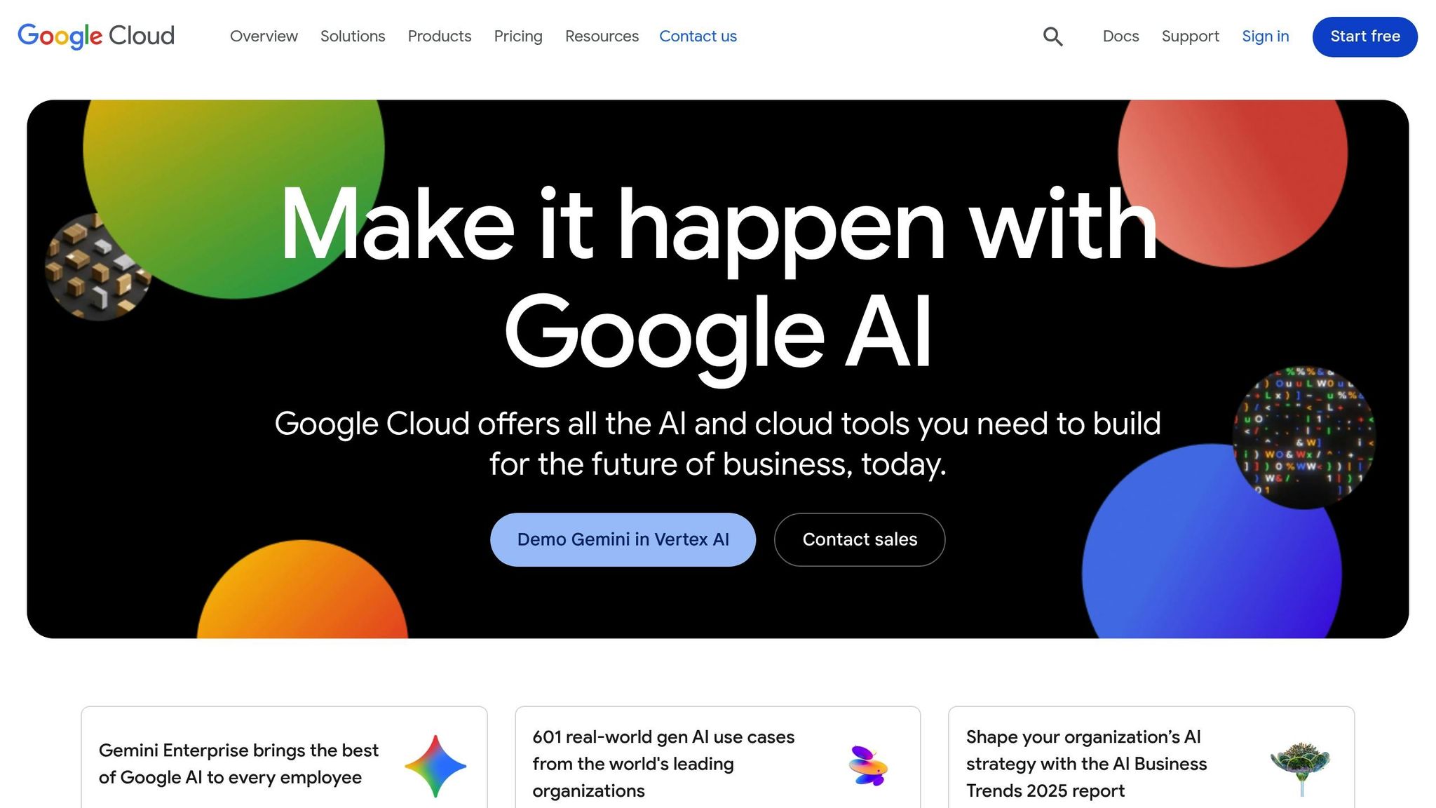 Google Cloud AI