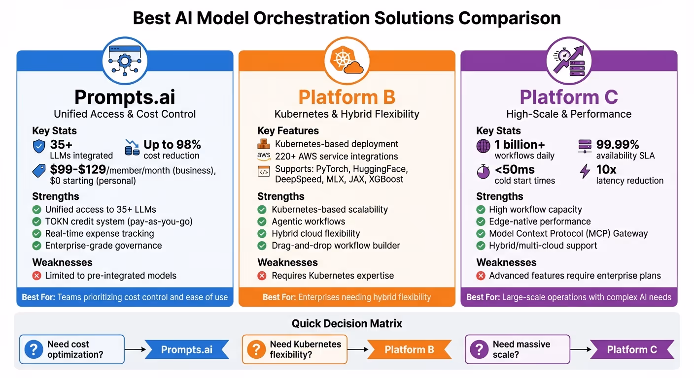 AI Model Orchestration Platform Comparison: Features, Strengths, and Best Use Cases