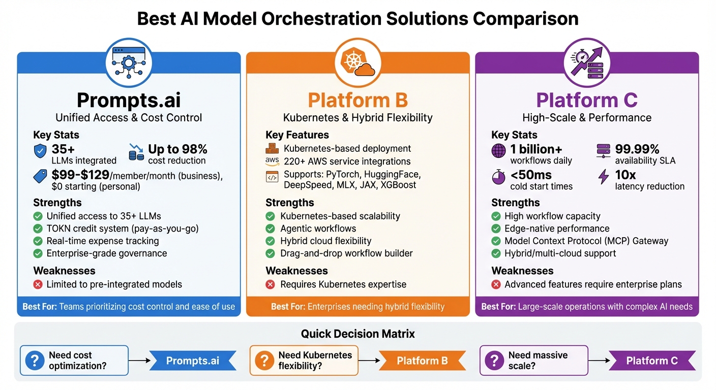 AI Model Orchestration Platform Comparison: Features, Strengths, and Best Use Cases