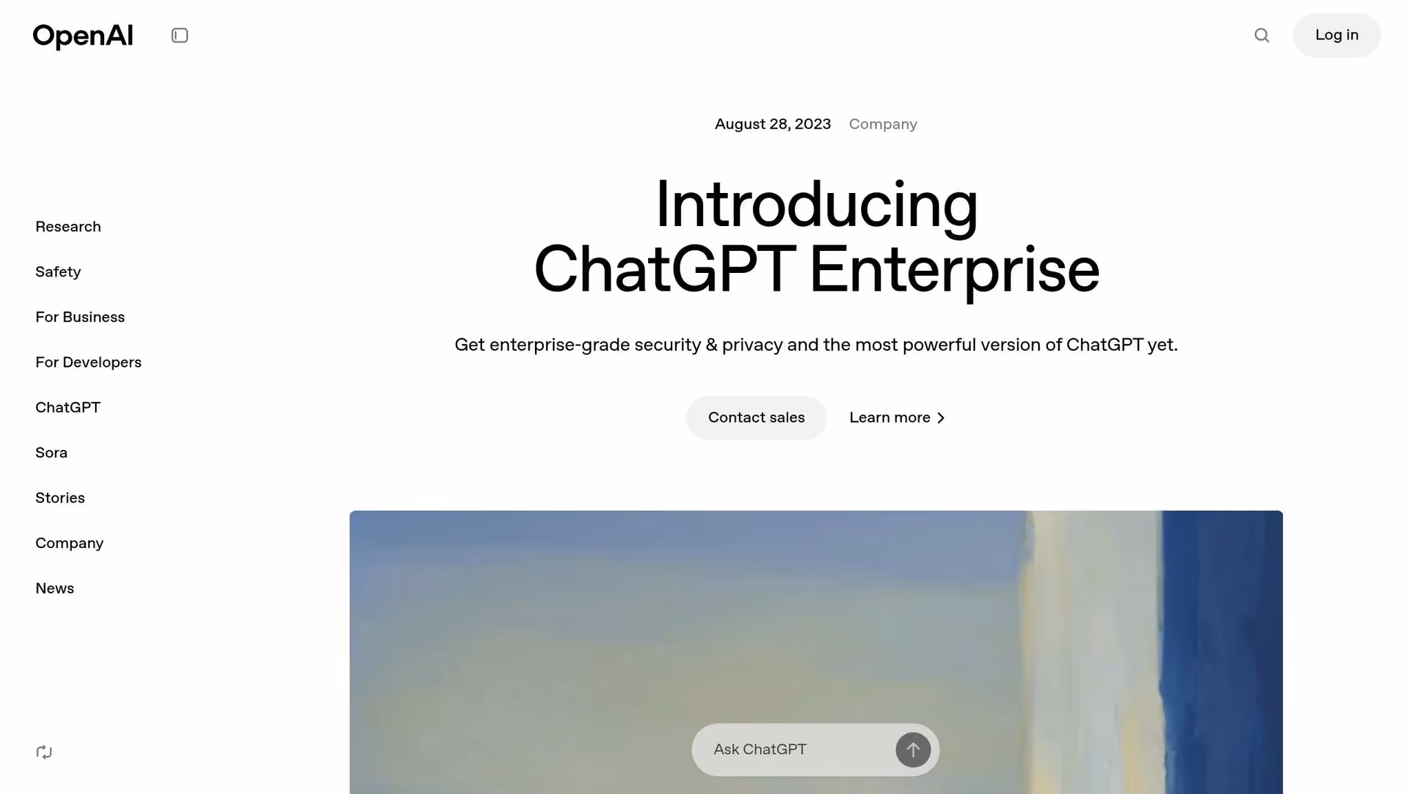 ChatGPT Enterprise