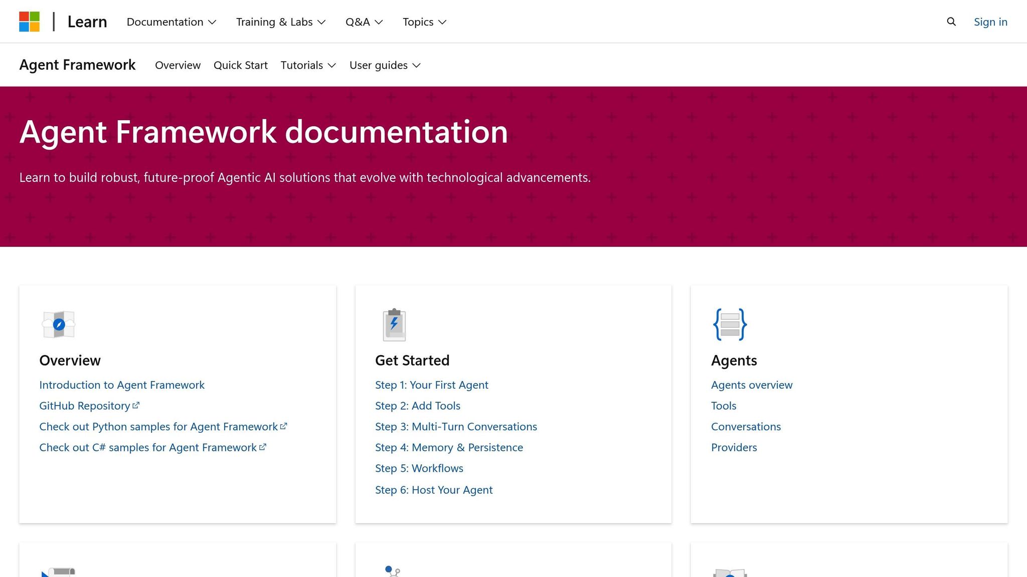 Microsoft Agent Framework