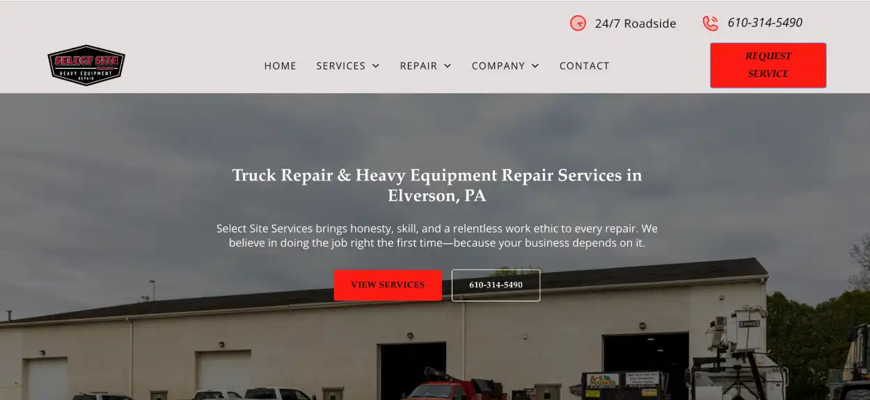 Select Site Services, Truck & Equipment Repair featured image