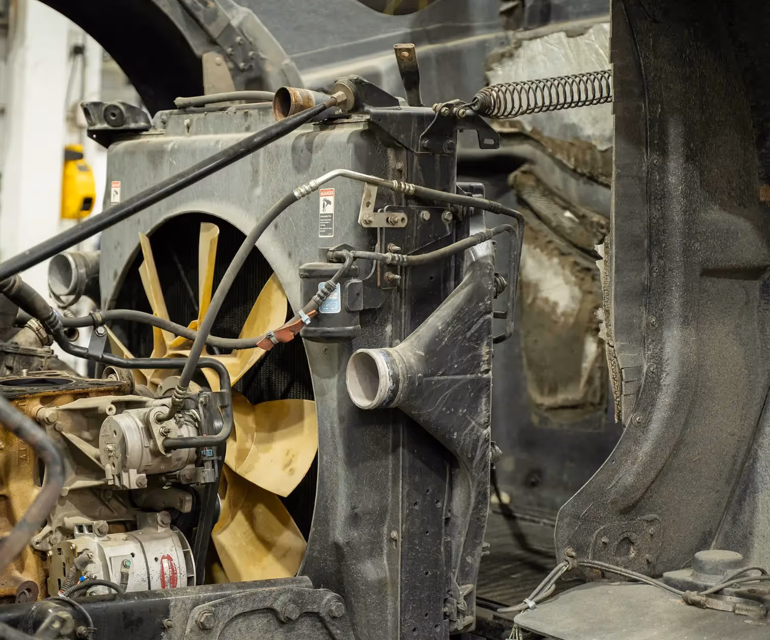 Truck coolant system
