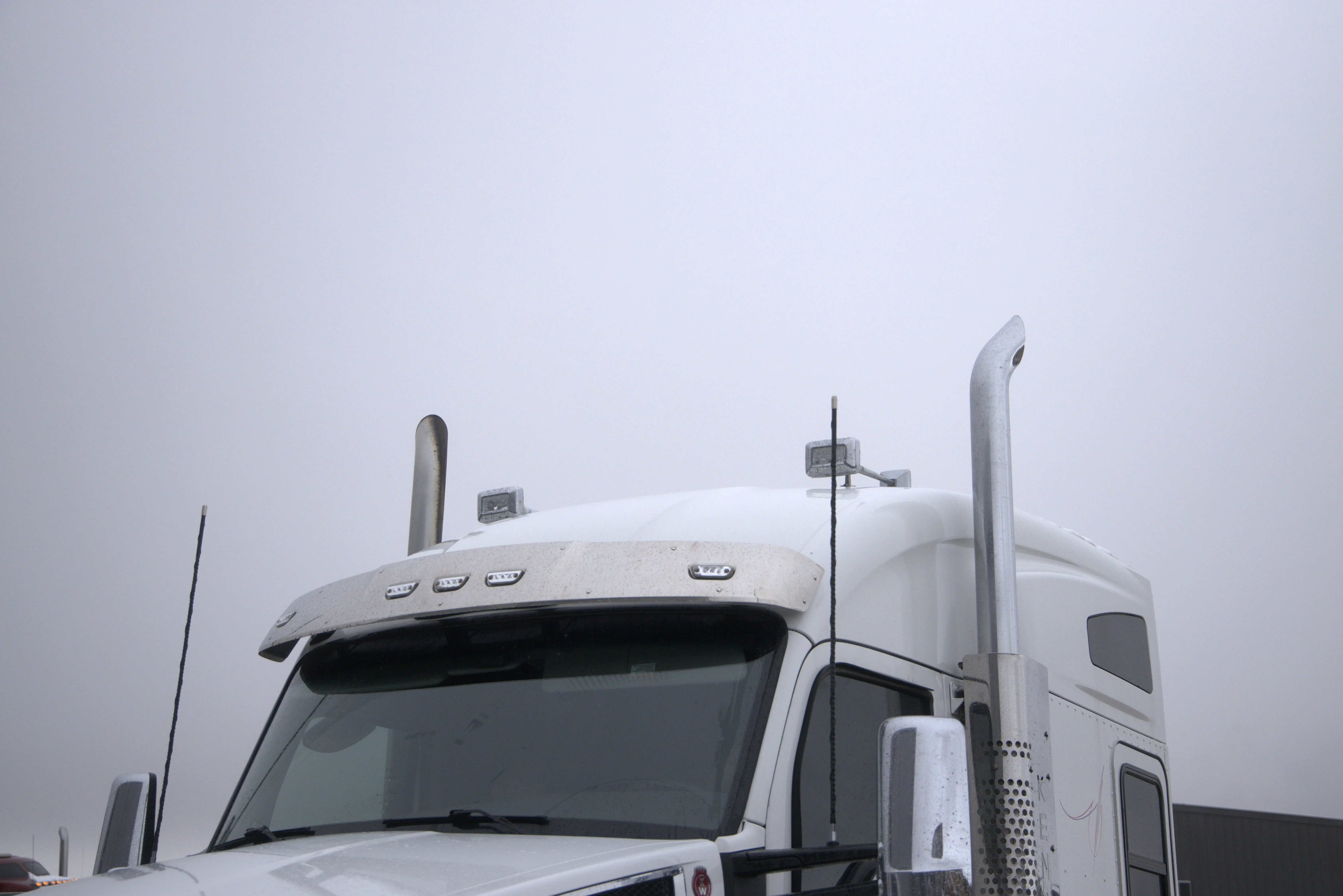 Truck exhaust system