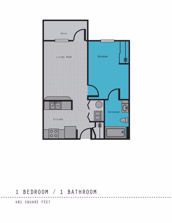 1 Bedroom Small Layout