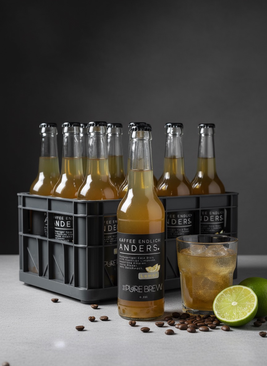 Produktbild der Pure Brew Lemon Flasche