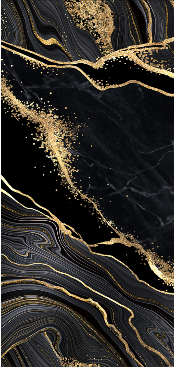 Cosmic Noir Marble Sheet