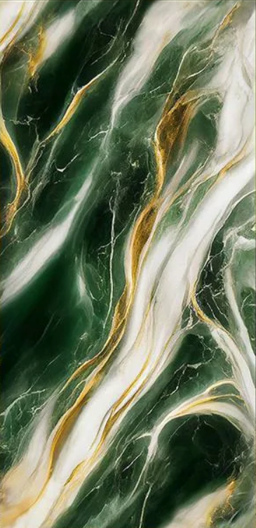 Emerald Flow Marble Sheet
