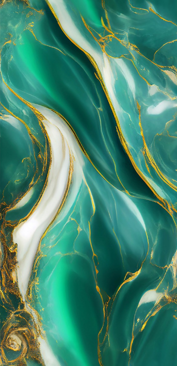 Emerald Tide Marble Sheet
