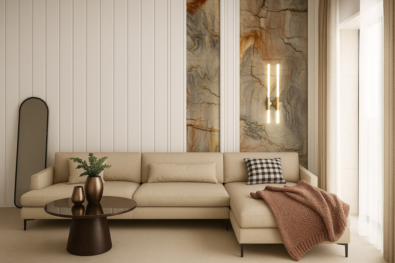 Grooved Layer Wall Panel