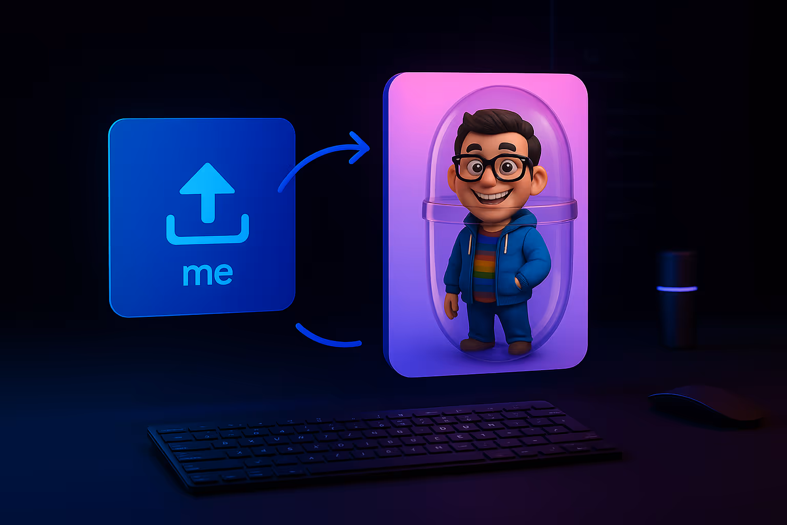 Surprise egg image generator