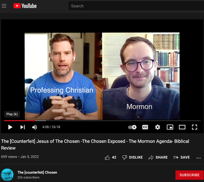 Dallas Jenkins interview with Mormon in blue t-shirts