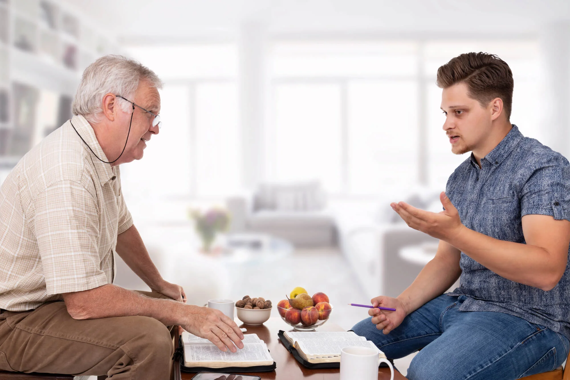 discussing How to Grow My Faith in Jesus Christ